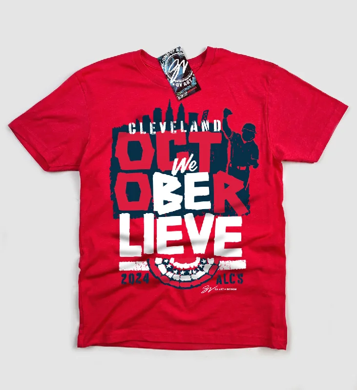 2024 Cleveland Baseball We Believe T shirt