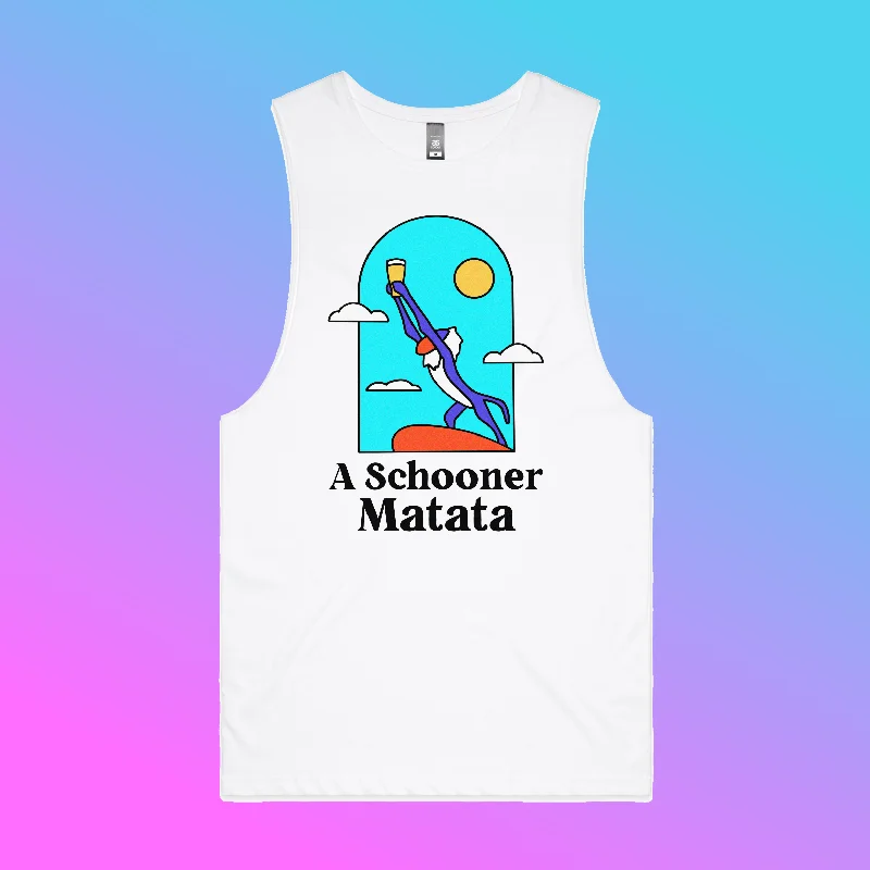 A SCHOONER MATATA TANK: FRONT ONLY