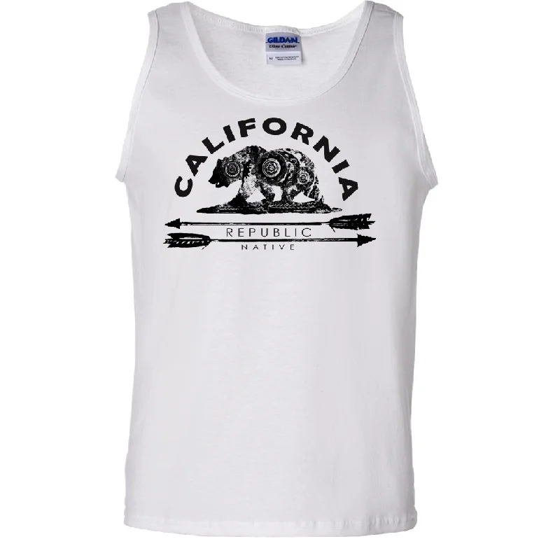 California Arrow Bear Asst Colors Tank Top