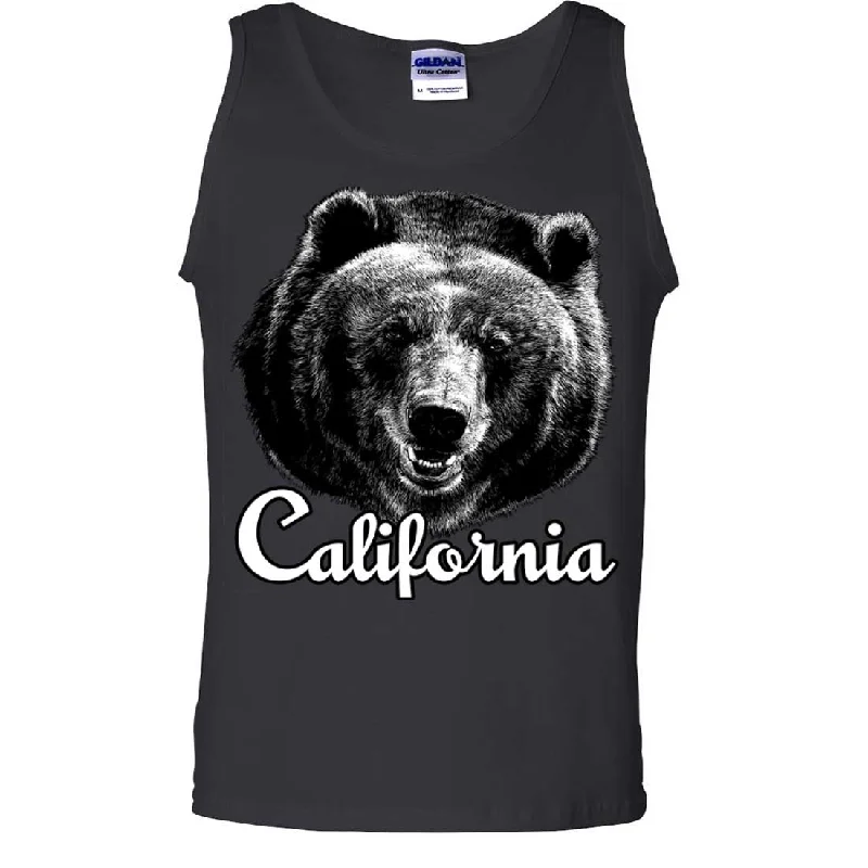 California Grizzly Bear Asst Colors Tank Top