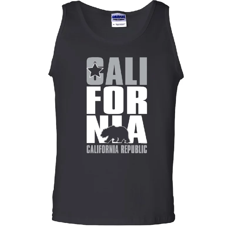 California Republic Raiders Style Asst Colors Tank Top