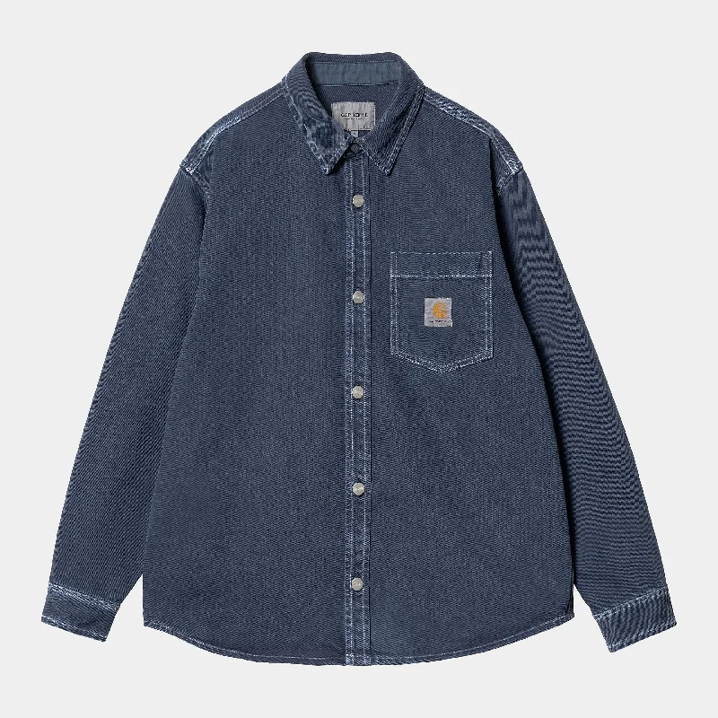 Carhartt George Shirt Jacket Air Force Blue