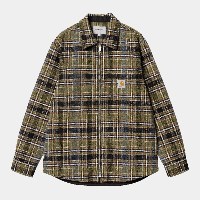 Carhartt Stroy Shirt Jac Check Black