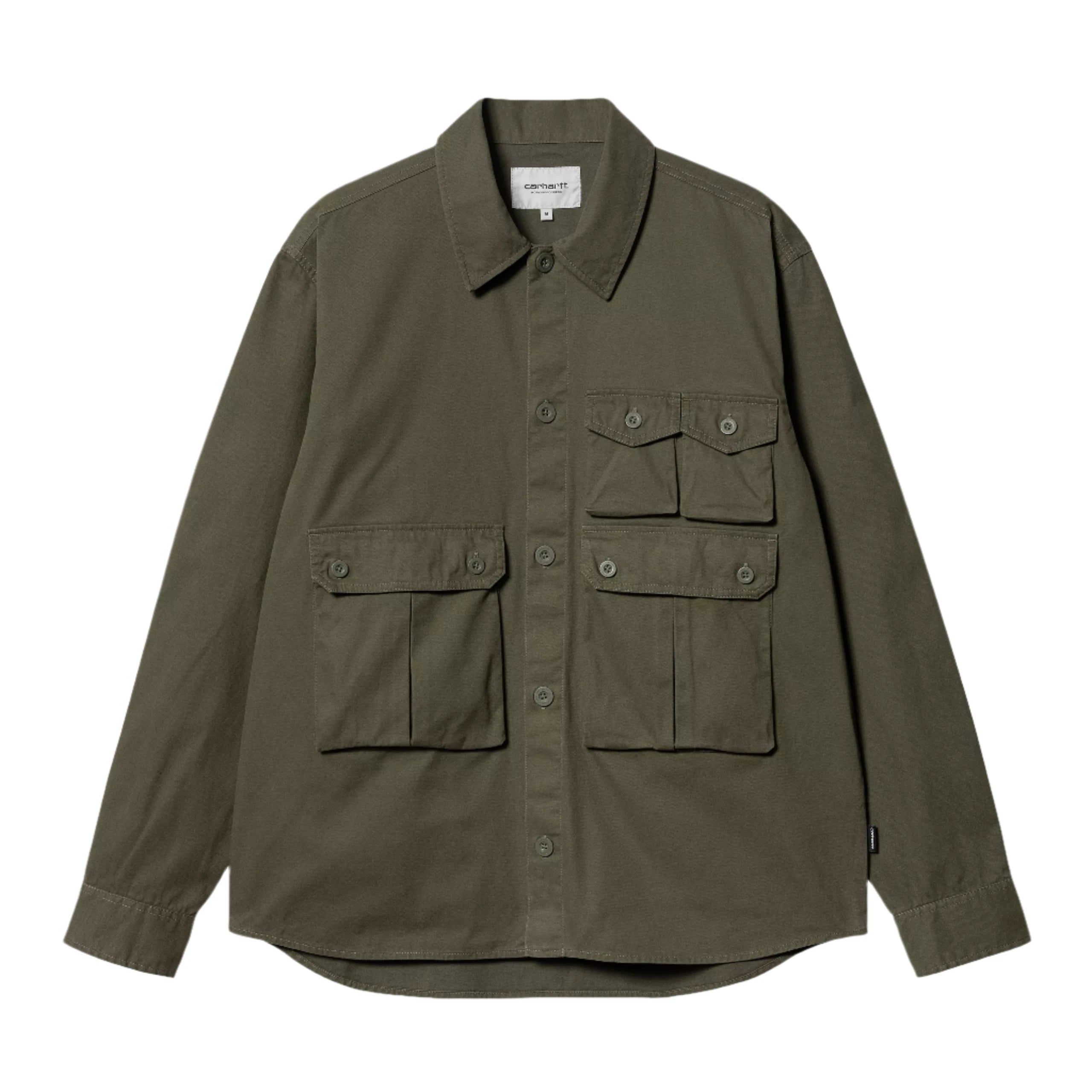 Carhartt L/S Tracker Shirt Office Green