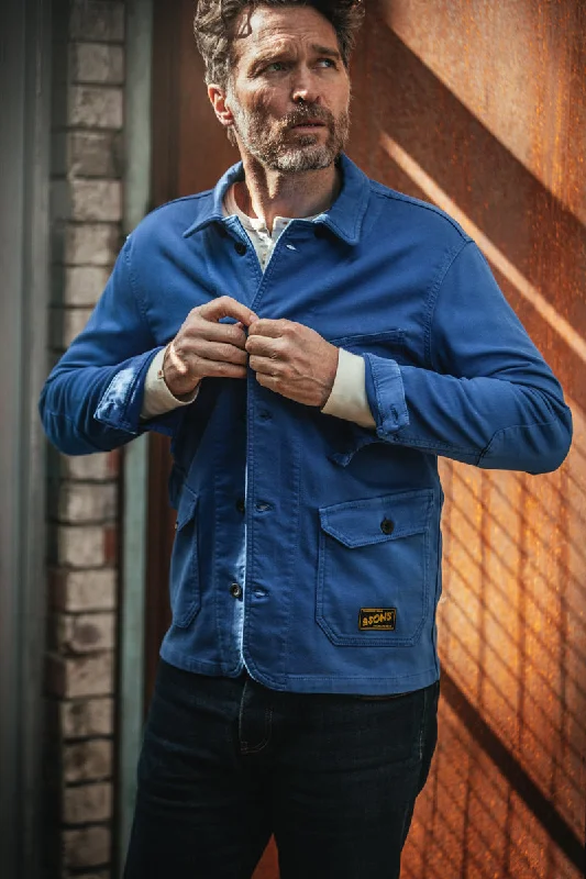 &SONS Carver Jacket French Blue