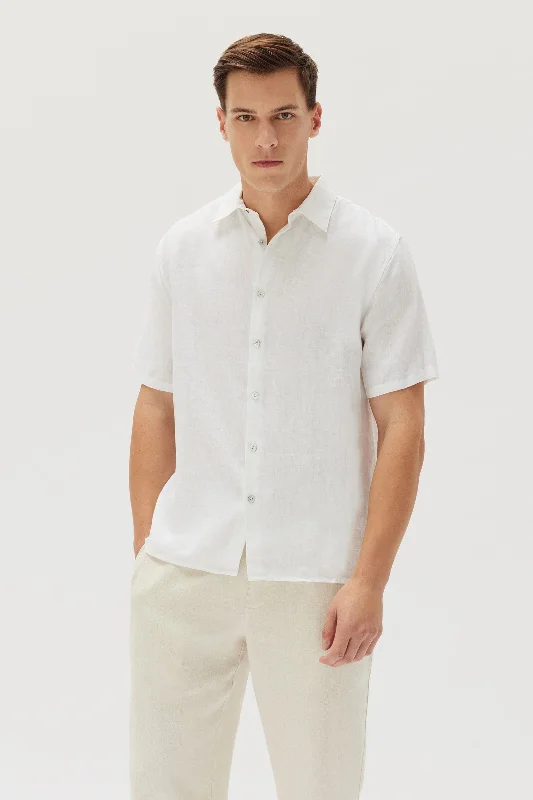 Short Sleeve Linen Shirt