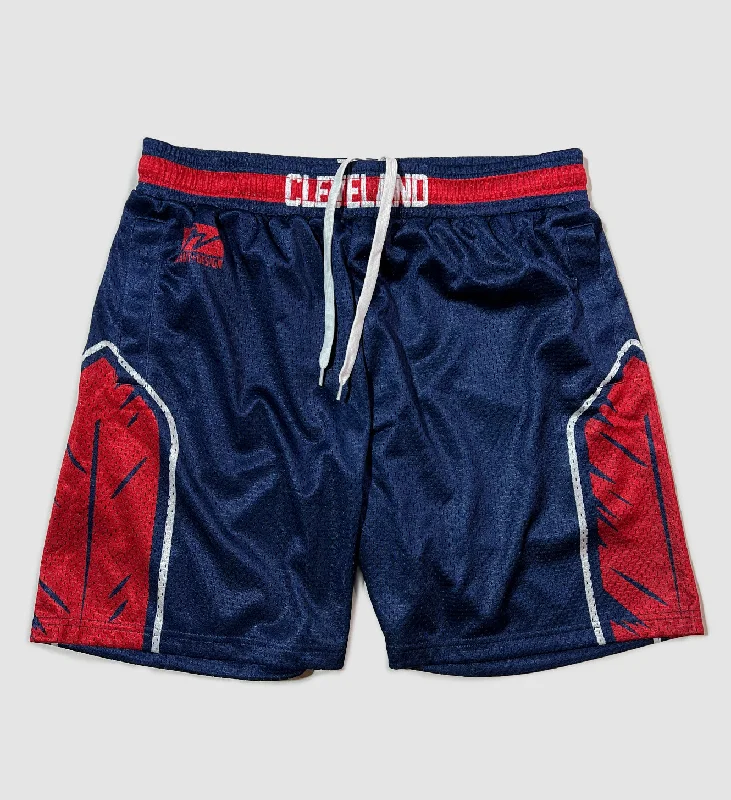 Cleveland Feather Custom Mesh Shorts