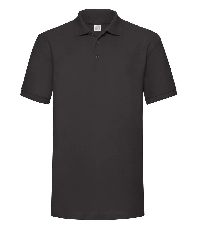 Heavy 65/35 Polo | BLACK