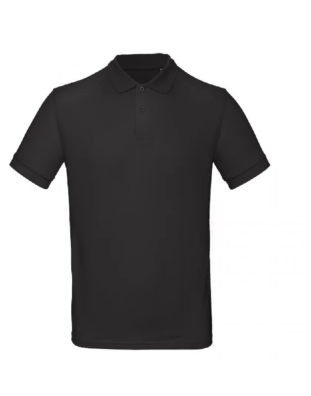 Inspire Organic Polo Shirt | BLACK