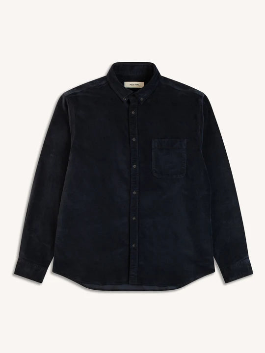 Kestin Raeburn Button Down Shirt Dark Navy