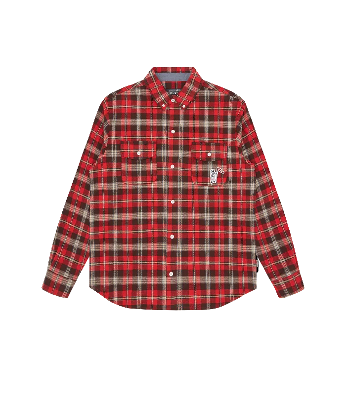 CHECK SHIRT - RED CHECK