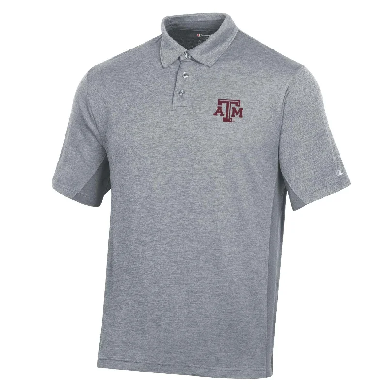 Men's Stadium Collection 2 Toned Grey Polo