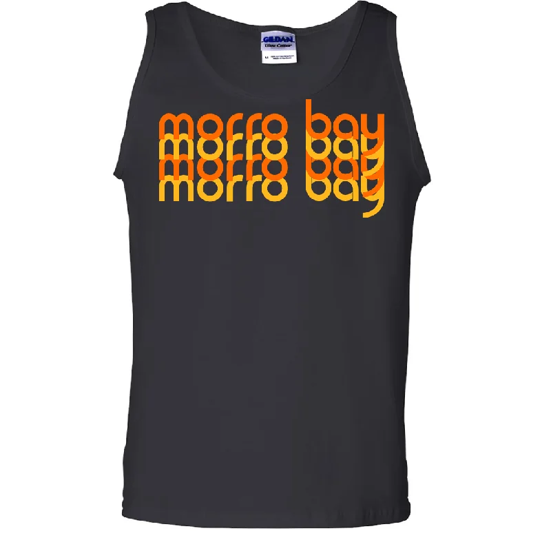 Morro Bay Sunset Stack Asst Colors Tank Top