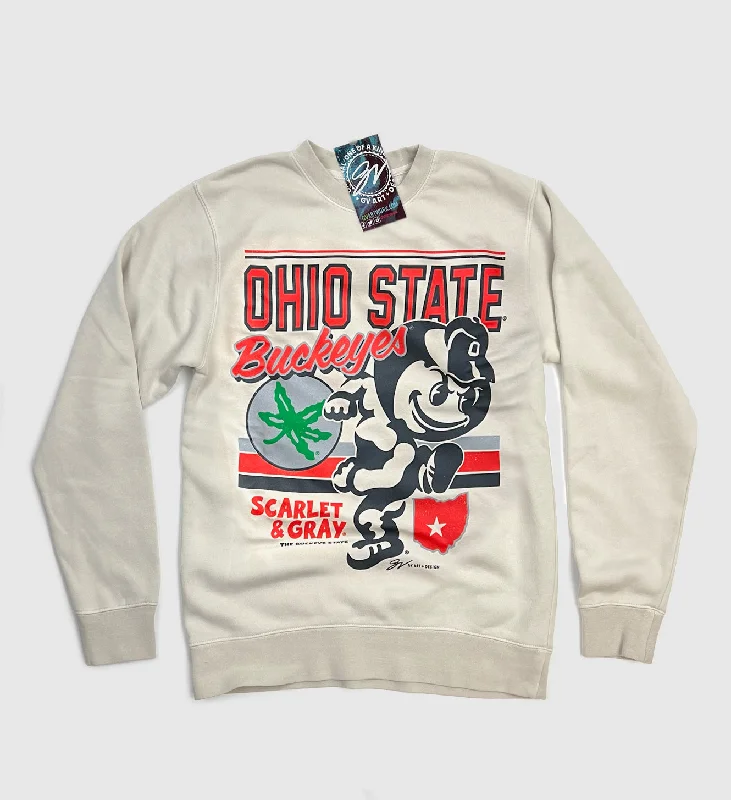 Ohio State Brutus Retro Crewneck