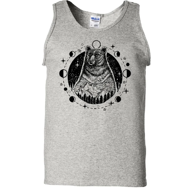 Psychic Moon Forest Grizzly Asst Colors Tank Top