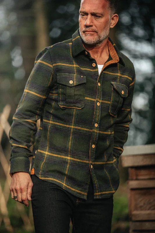 &SONS Eiger Mountain Shirt Green Check