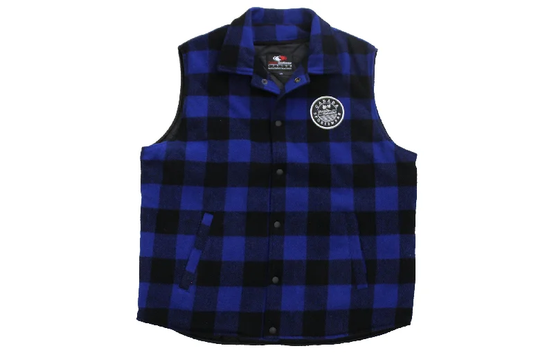 VT164 - Custom Plaid Vest