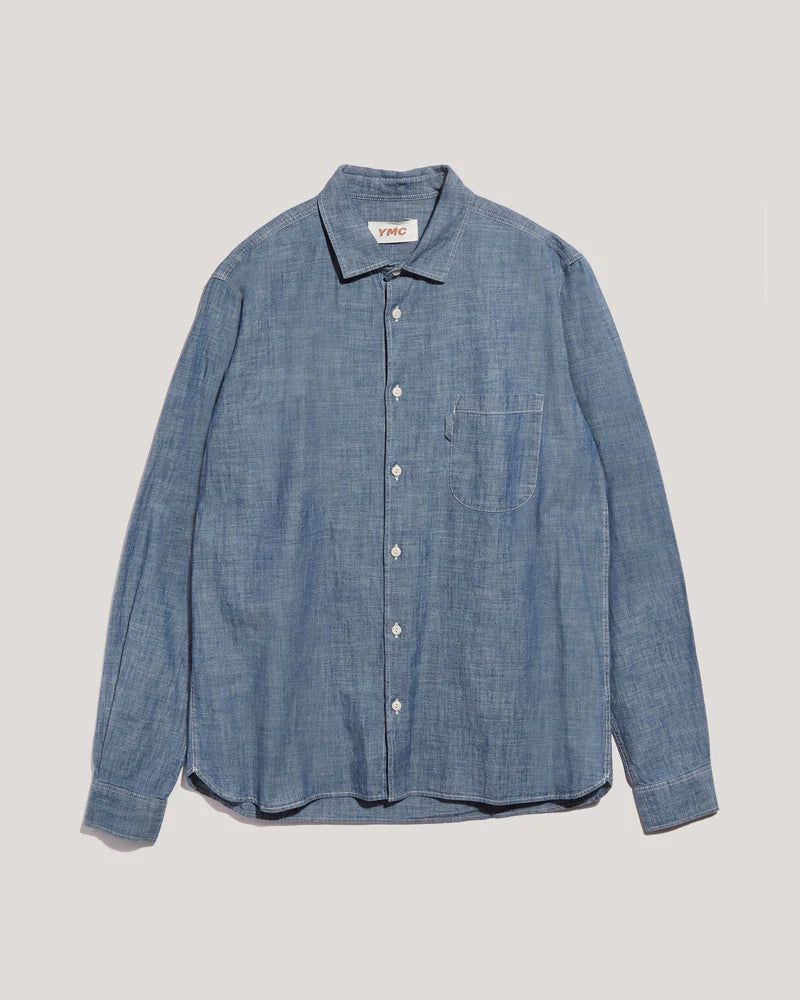 YMC Curtis Shirt Light Indigo