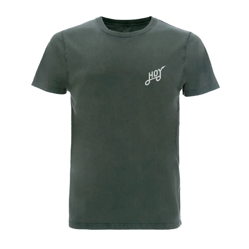 Hoy Uptown Organic T-shirt - Dusty Green