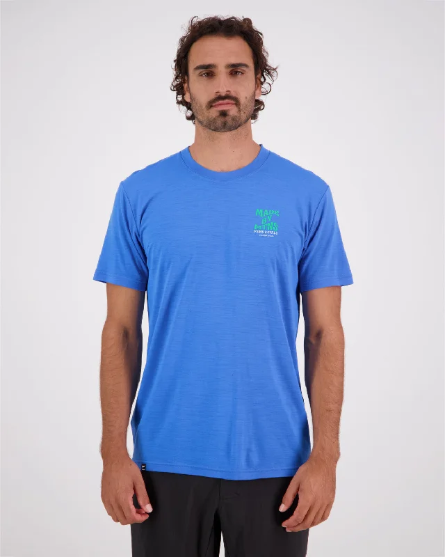 Icon Merino Classic T-Shirt - Pop Blue