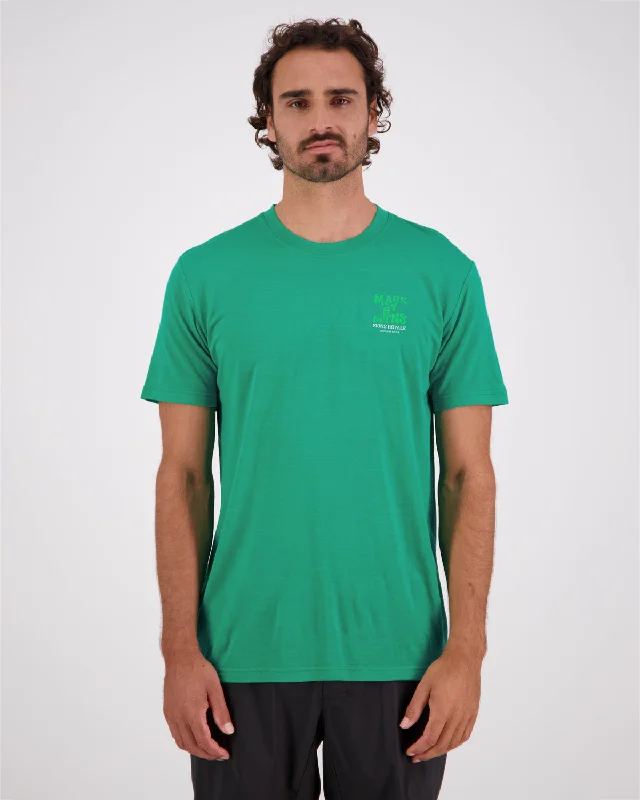 Icon Merino Classic T-Shirt - Pop Green