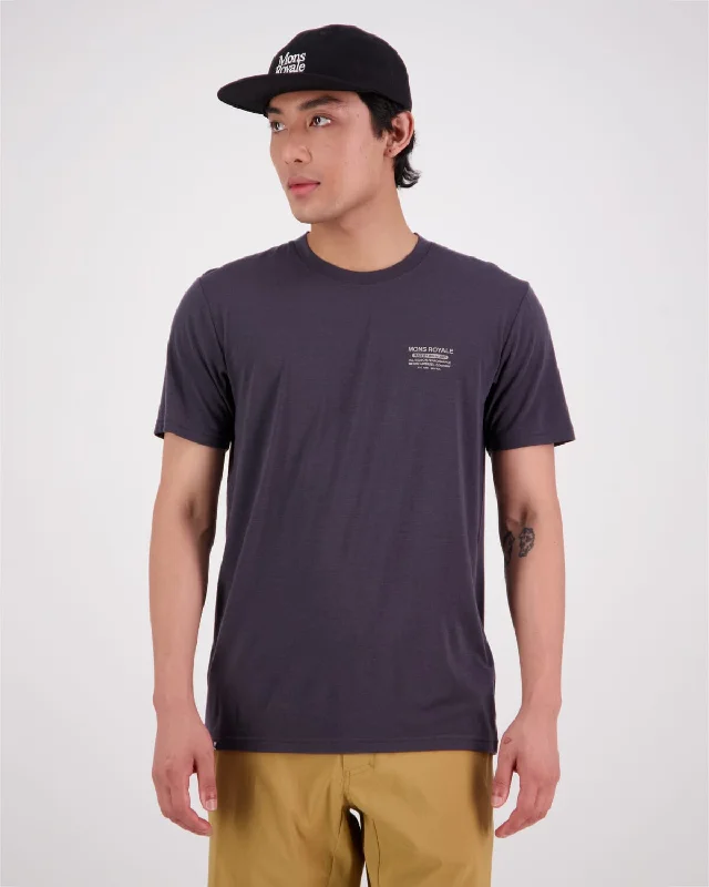 Icon Merino Classic T-Shirt - Shale