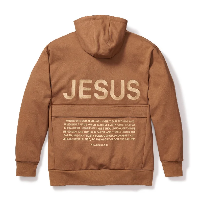 Jesus Hoodie - Brown