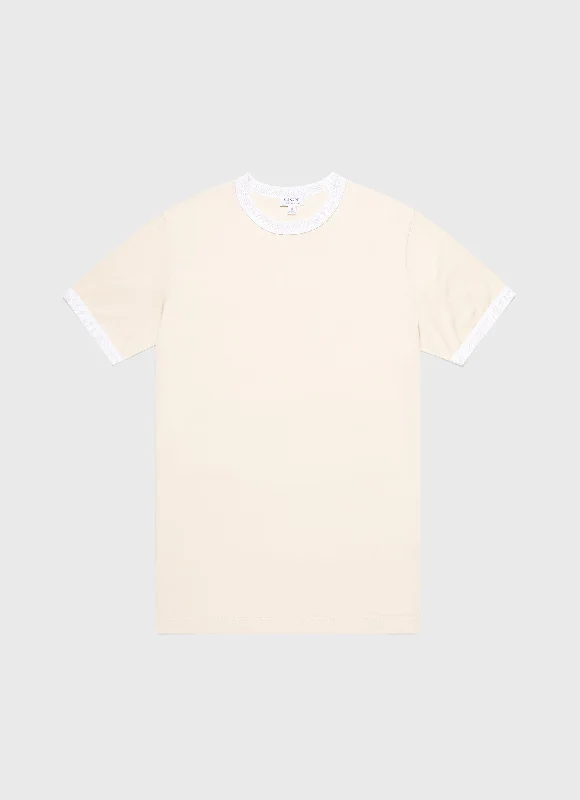 Men's Classic Ringer T-shirt in White