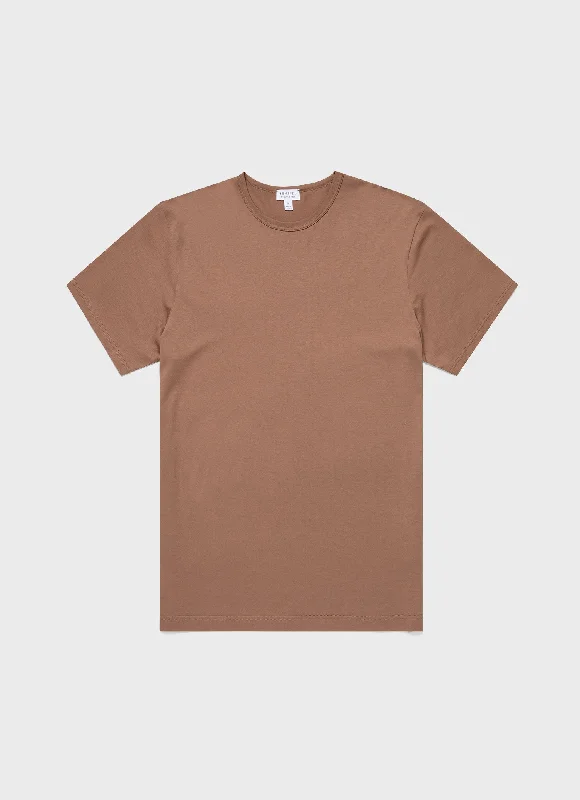 Men's Classic T-shirt in Dark Sand