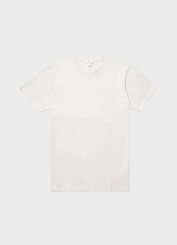 Men's Riviera T-shirt in Archive White Melange