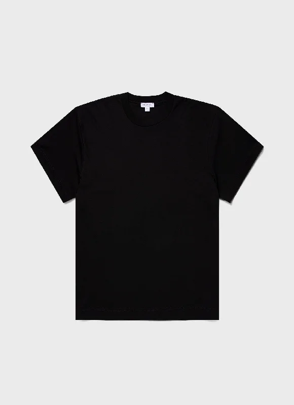 Men's Oversized Heavyweight T-shirt in Black