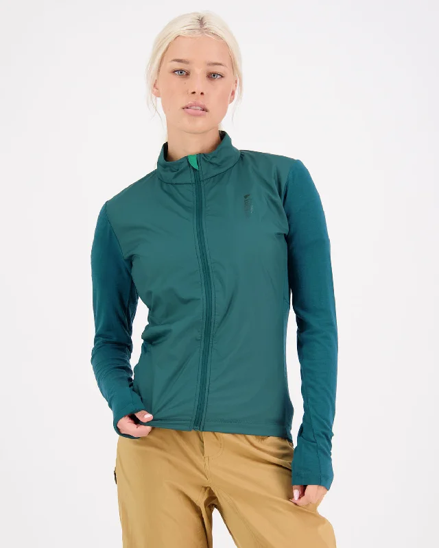 Redwood Merino Wind Jersey - Evergreen