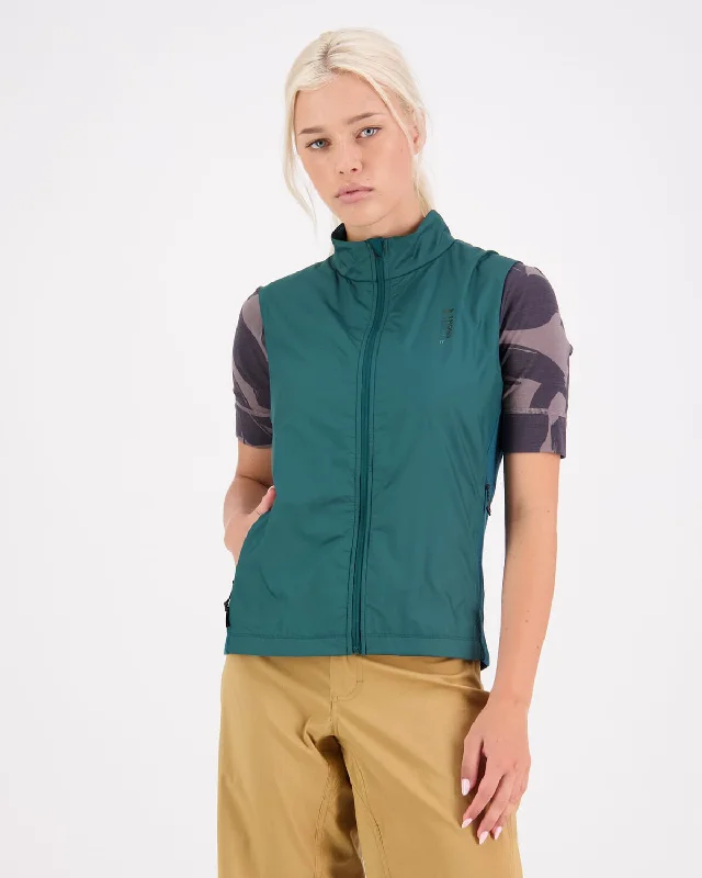 Redwood Merino Wind Vest - Evergreen