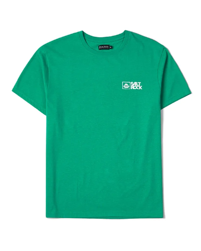 Saltrock Original - Mens Short Sleeve T-Shirt - Green