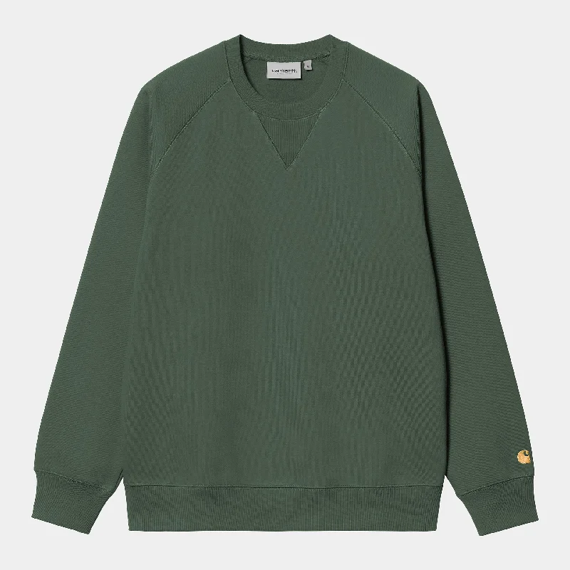 Carhartt Chase Sweatshirt Sycamore / Gold