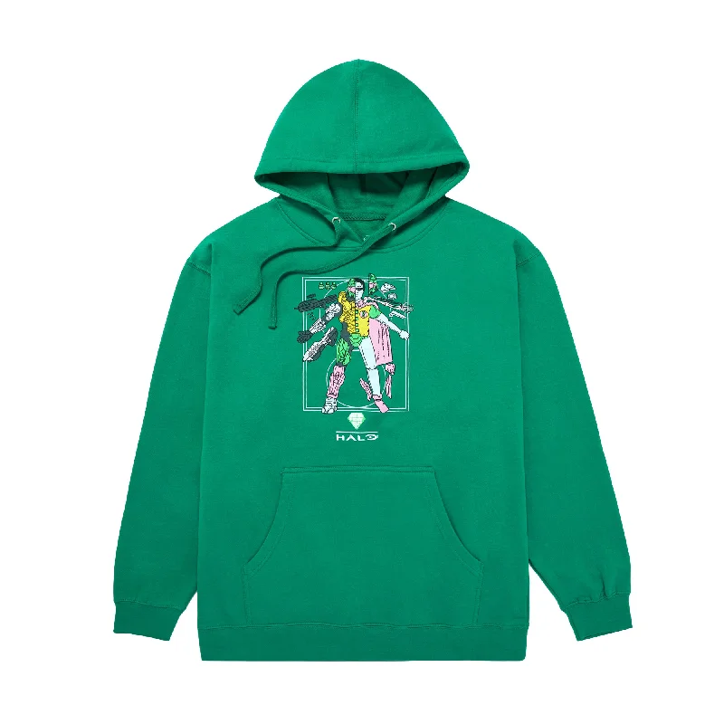 Halo Action Figure Miles Evolution Hoodie