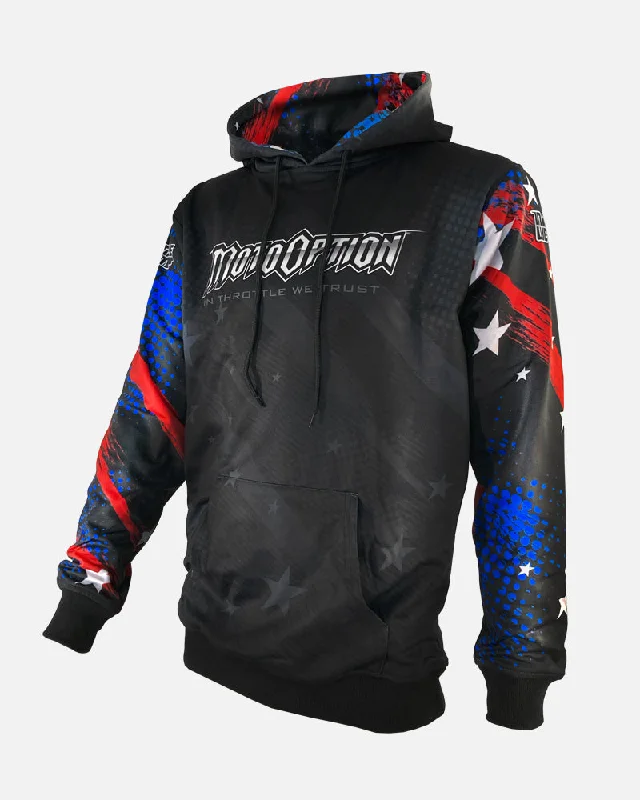 MENS GONE WILD PREMIUM HOODIE - BLACK