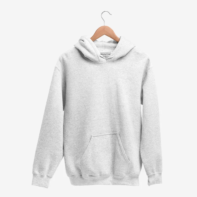 Men's Regular Fit Hooded Sweatshirt - Grey