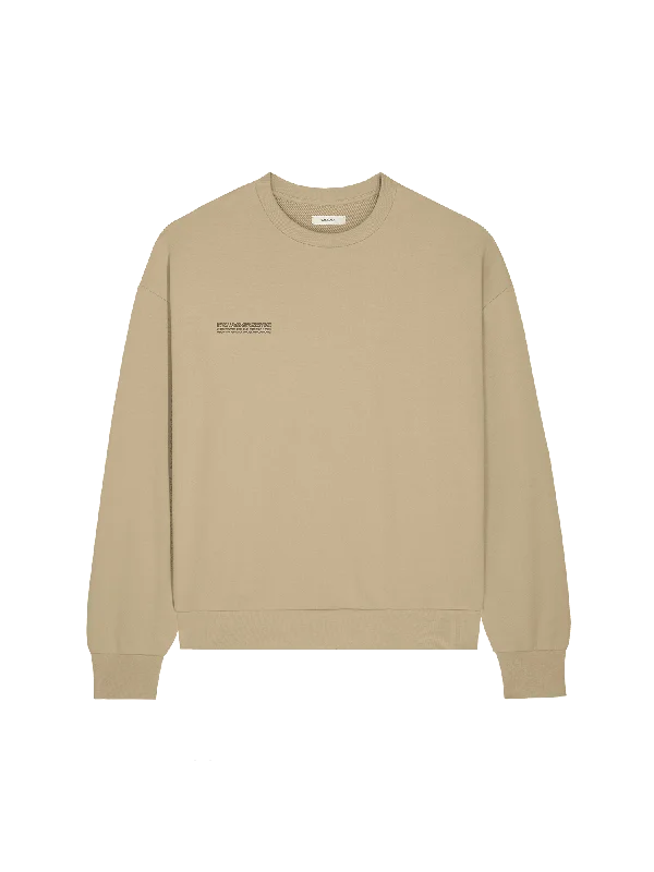 Mens 365 Midweight Sweatshirt—birch beige