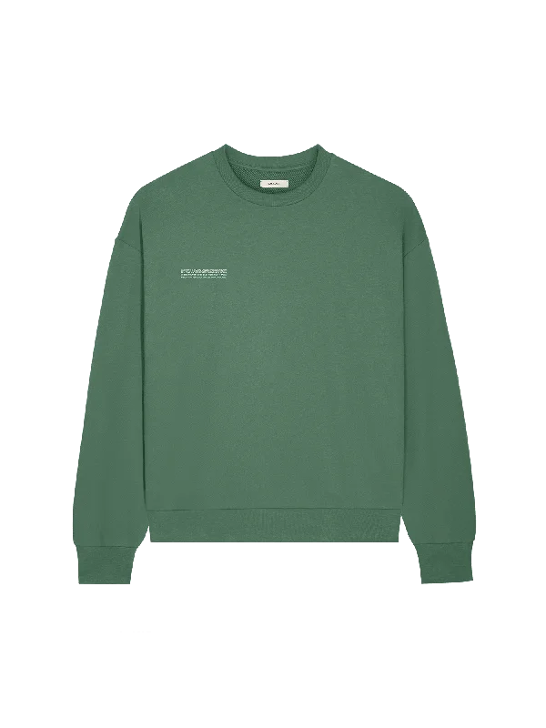 Mens 365 Midweight Sweatshirt—forest green