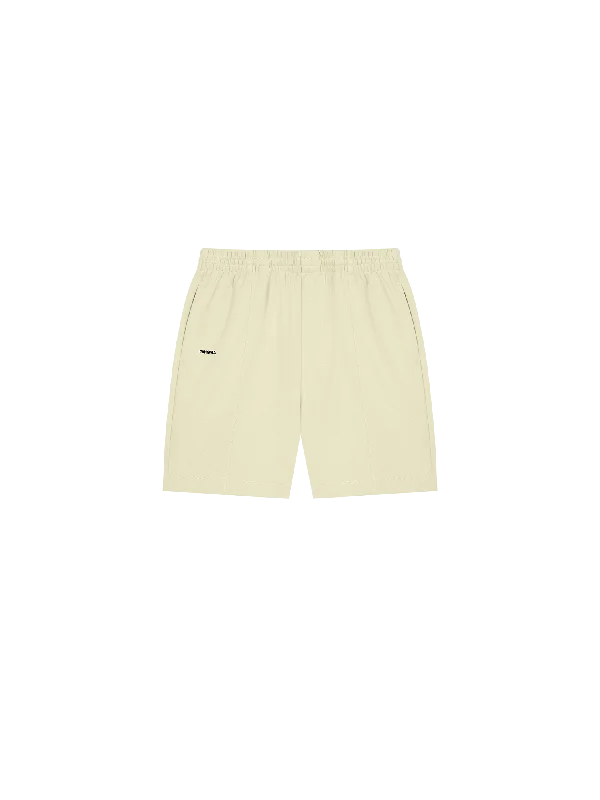 Mens DNA Double Jersey Panelled Shorts—maitake beige