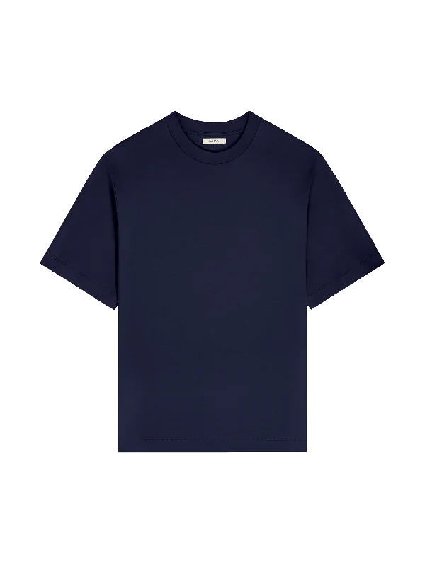 Mens DNA Oversized T-Shirt—navy