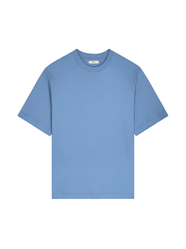 Mens DNA Oversized T-Shirt—summit blue