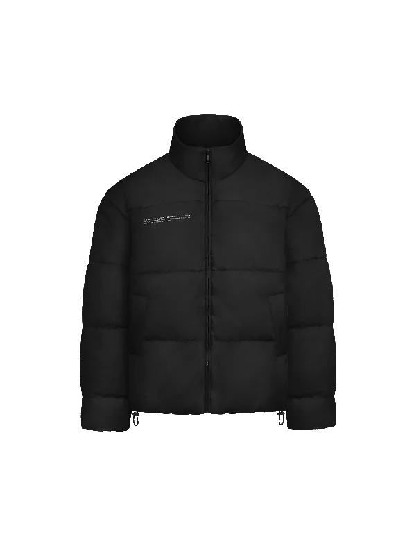 Mens FLWRDWN™ Bomber Jacket—black