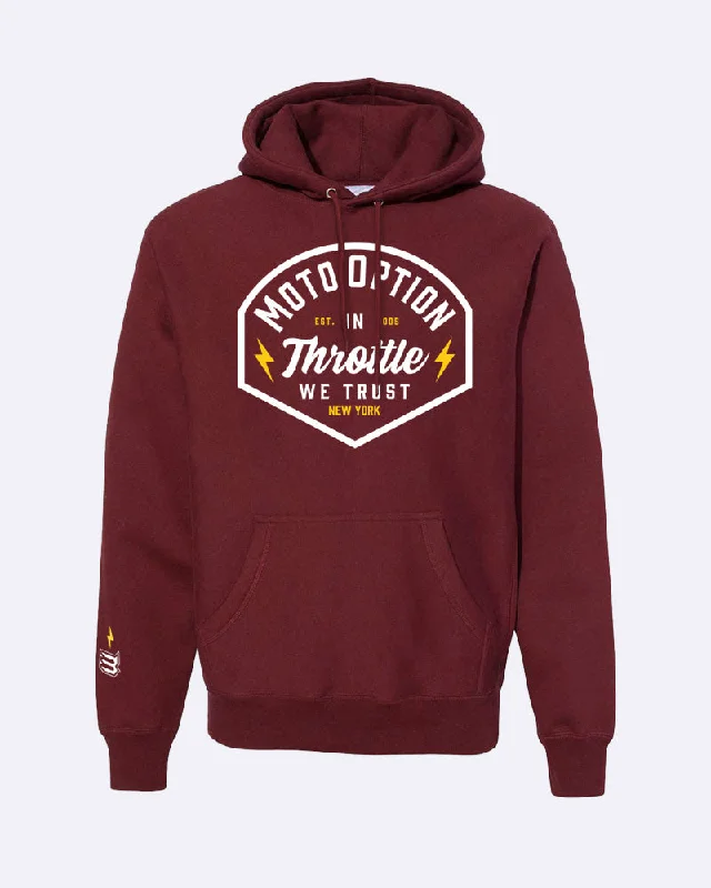 MENS STUNNER HOODIE - MAROON