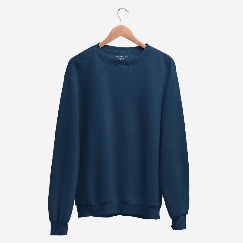 Navy Blue Sweatshirt for Men