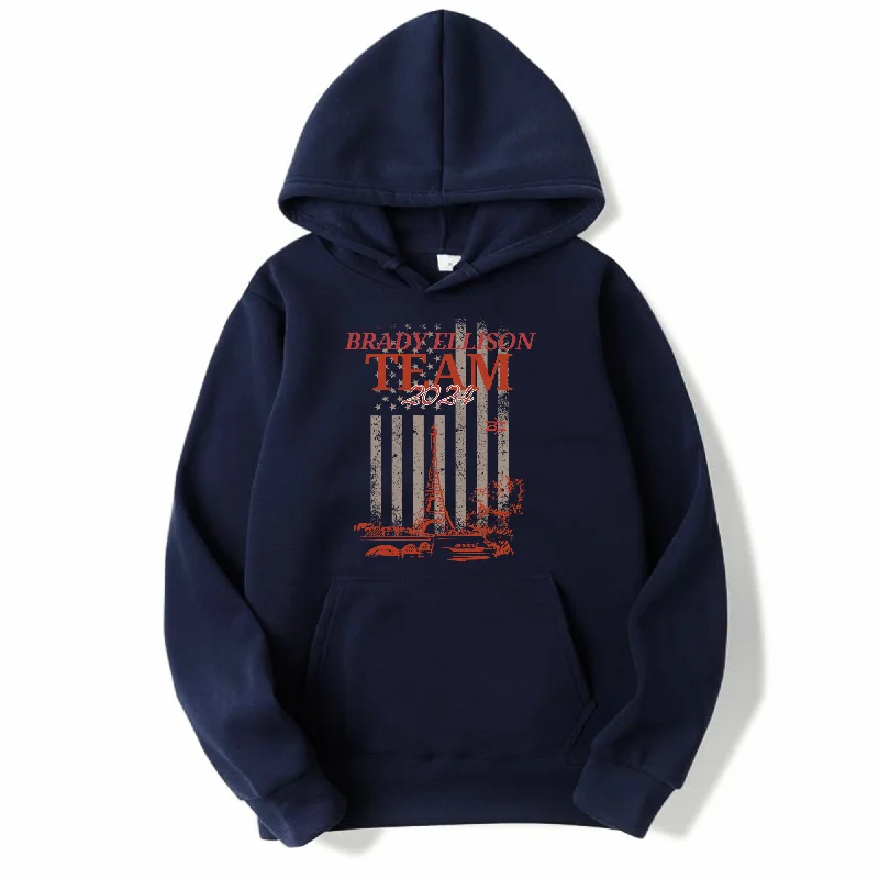 TEAM BRADY DESIGN UNISEX HOODIE