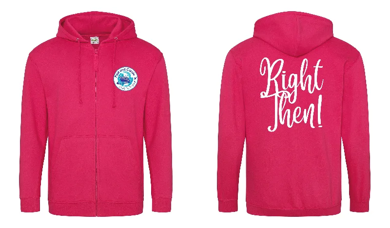 Right Then - Hot Pink Hoody