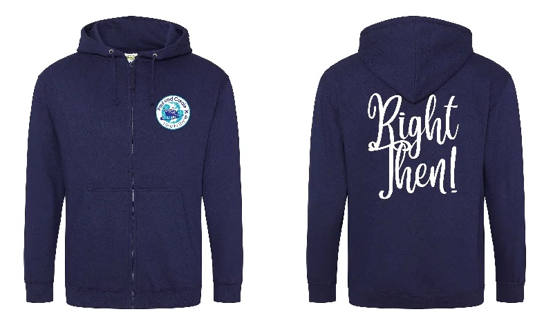 Right Then - Navy Hoody