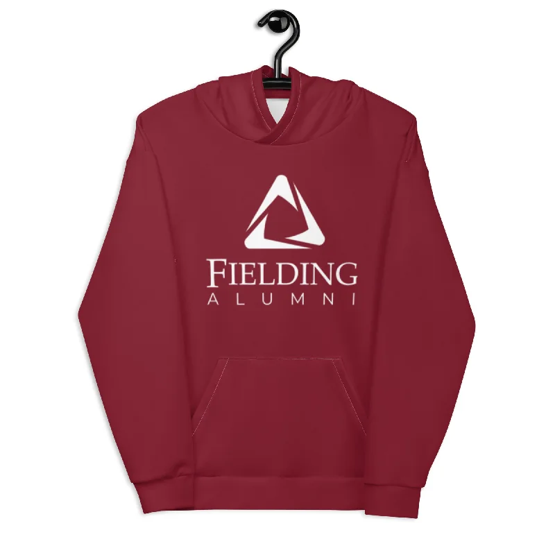 Unisex Eco-friendly Hoodie - Merlot | Alumni Logo